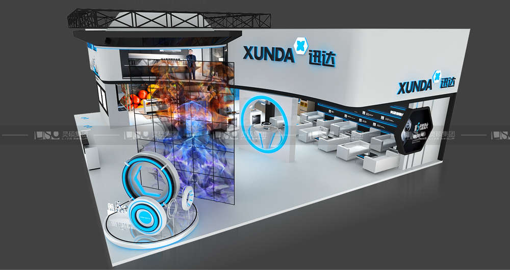 迅達(dá)-家電展臺設(shè)計(jì)搭建案例