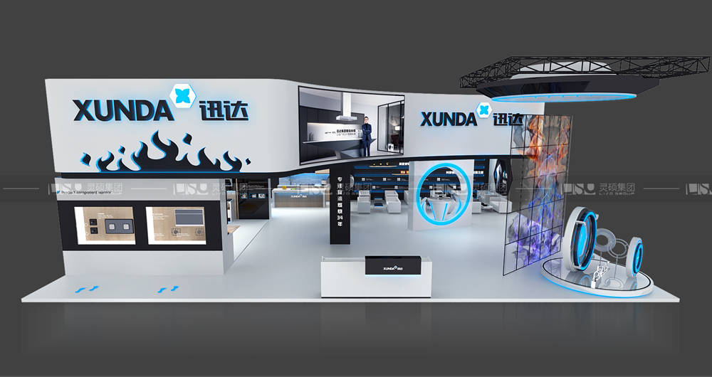 迅達(dá)-家電展臺設(shè)計(jì)搭建案例