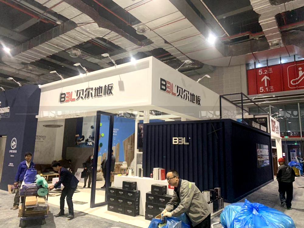 貝爾-建博會展臺設(shè)計搭建案例