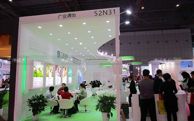 綠色展覽——特裝展臺設(shè)計(jì)搭建