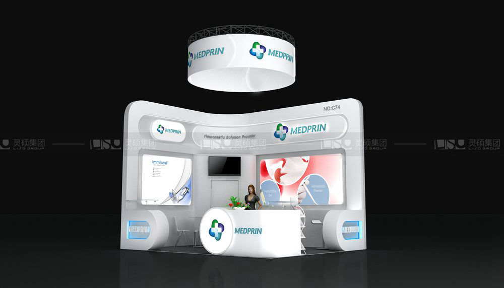 國外展臺(tái)設(shè)計(jì)搭建-邁普通信