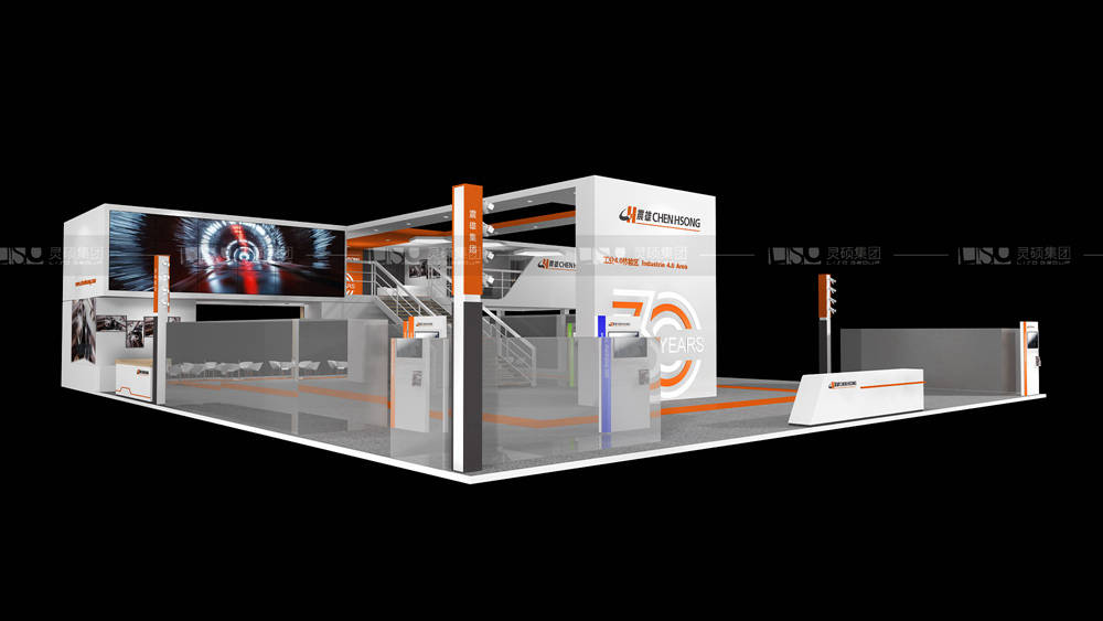 震雄-橡塑展展臺設計