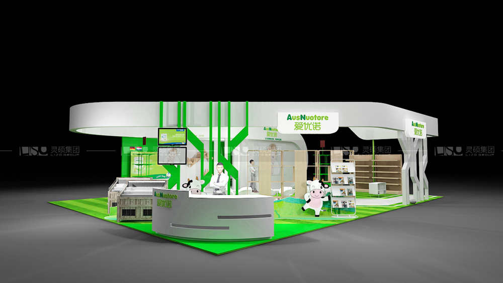 賓美諾-孕嬰童展臺設(shè)計案例