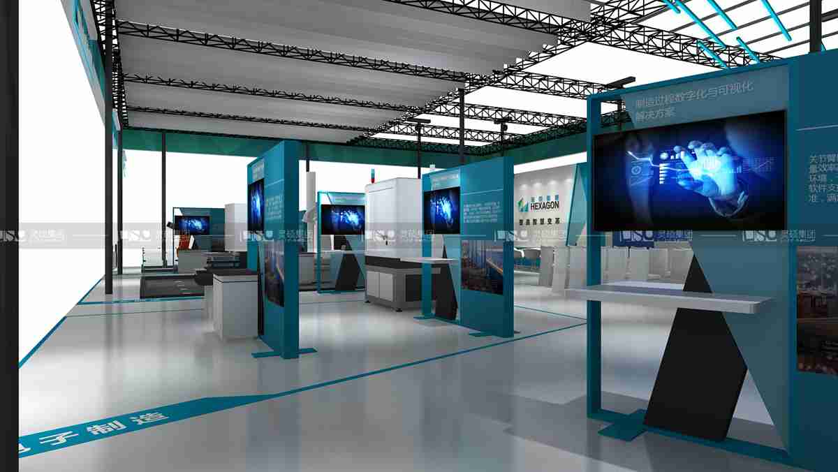 ?？怂箍?2019年上海展會展臺設(shè)計案例