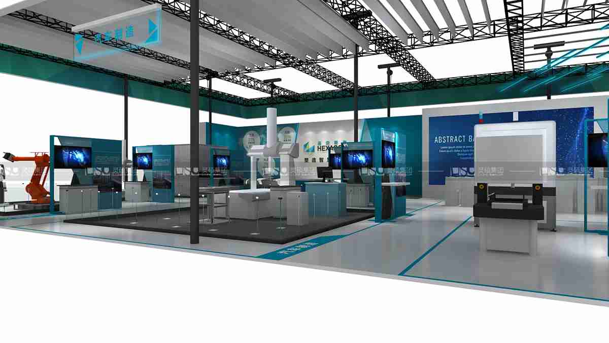 ?？怂箍?2019年上海展會展臺設(shè)計案例