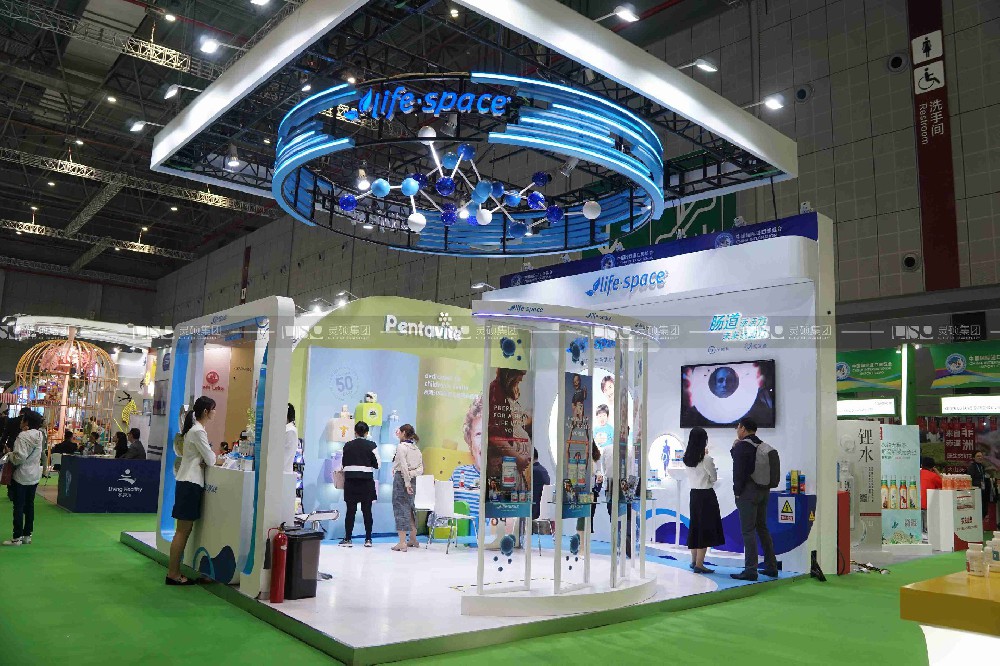 湯臣倍健-2019年上海展會(huì)展臺(tái)設(shè)計(jì)案例