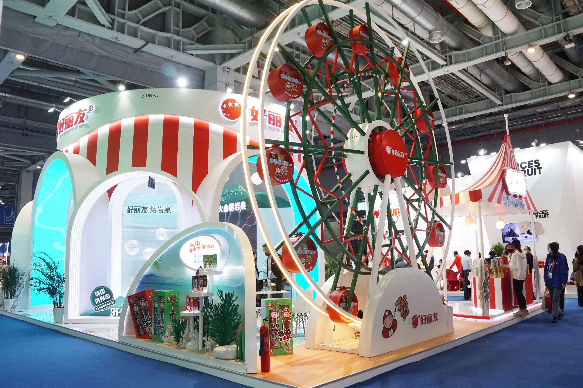 好麗友- 上海展會展臺設(shè)計搭建案例