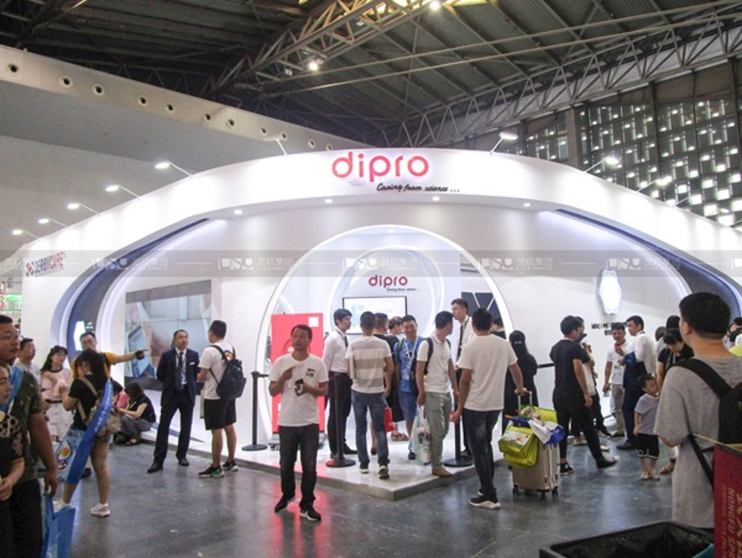 迪輔樂微生物—CBME孕嬰童展臺(tái)設(shè)計(jì)搭建案例