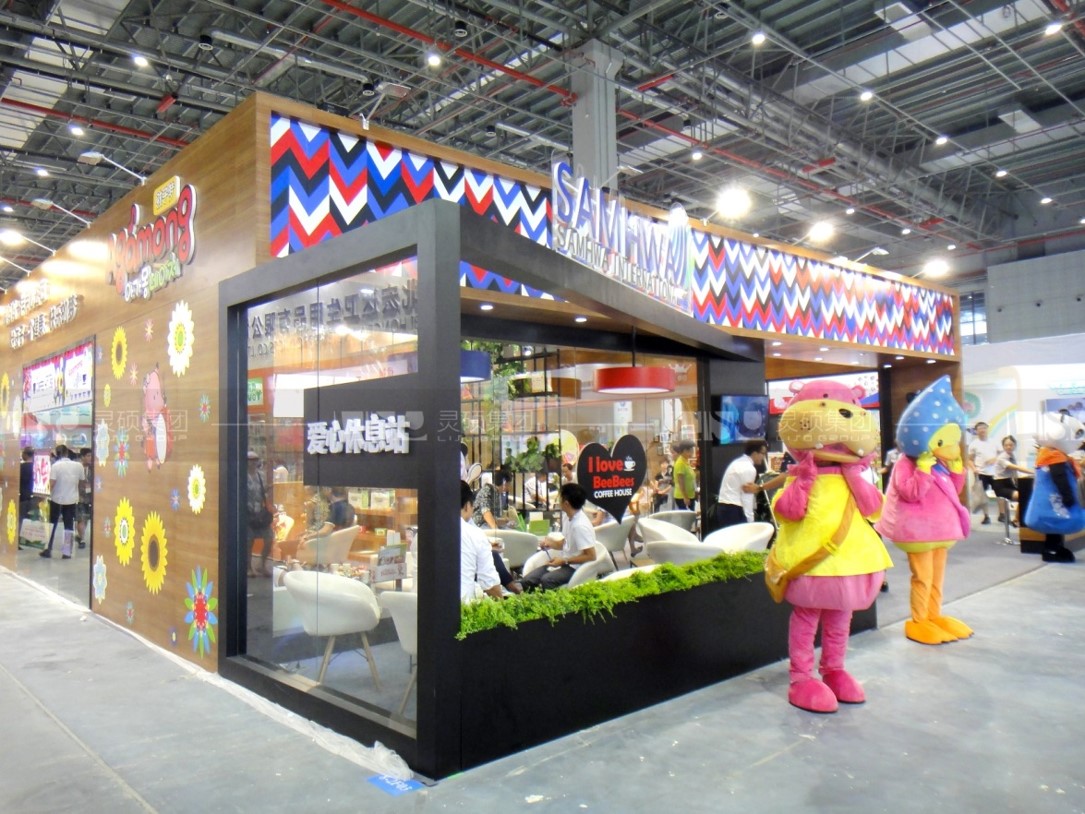 金貝柔—孕嬰童展臺設(shè)計搭建案例