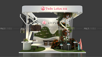 泰蓮-美容展展臺設(shè)計(jì)案例