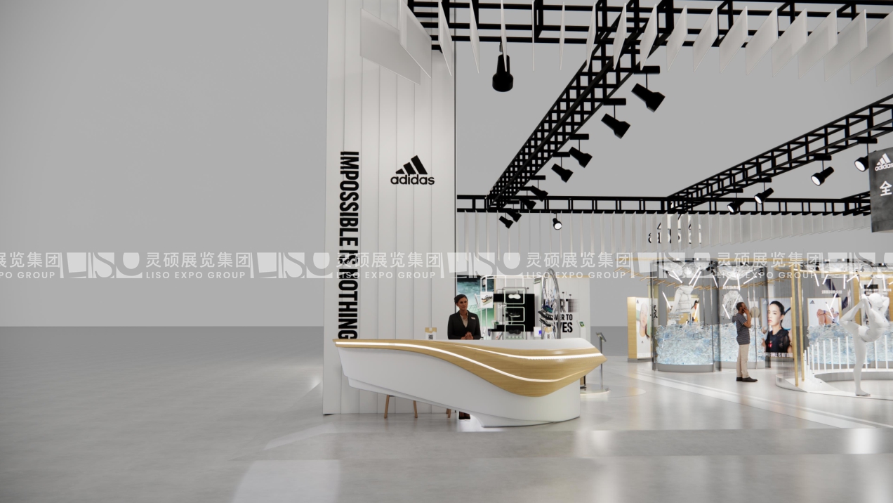 阿迪達斯Adidas-上海展會展臺設計搭建案例