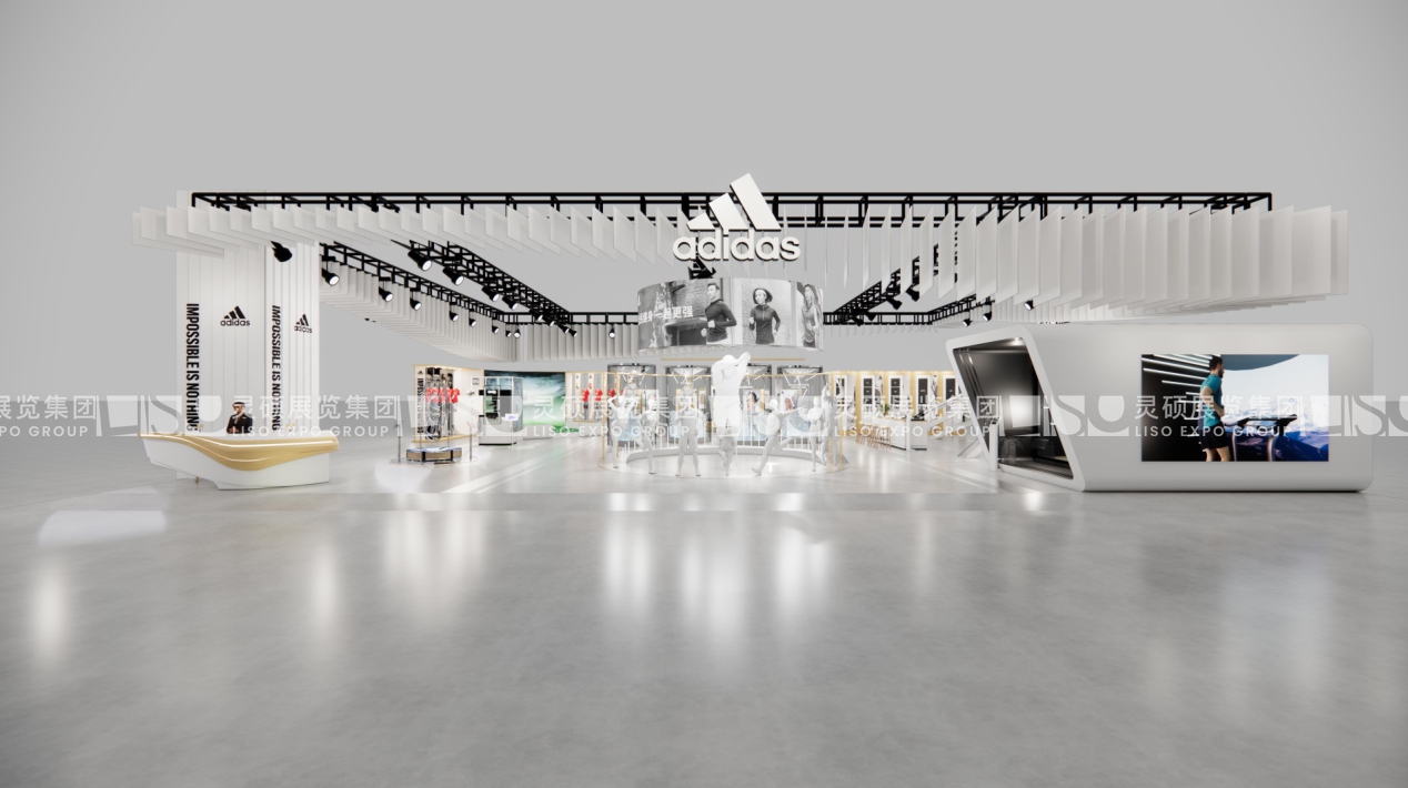 阿迪達斯Adidas-上海展會展臺設計搭建案例