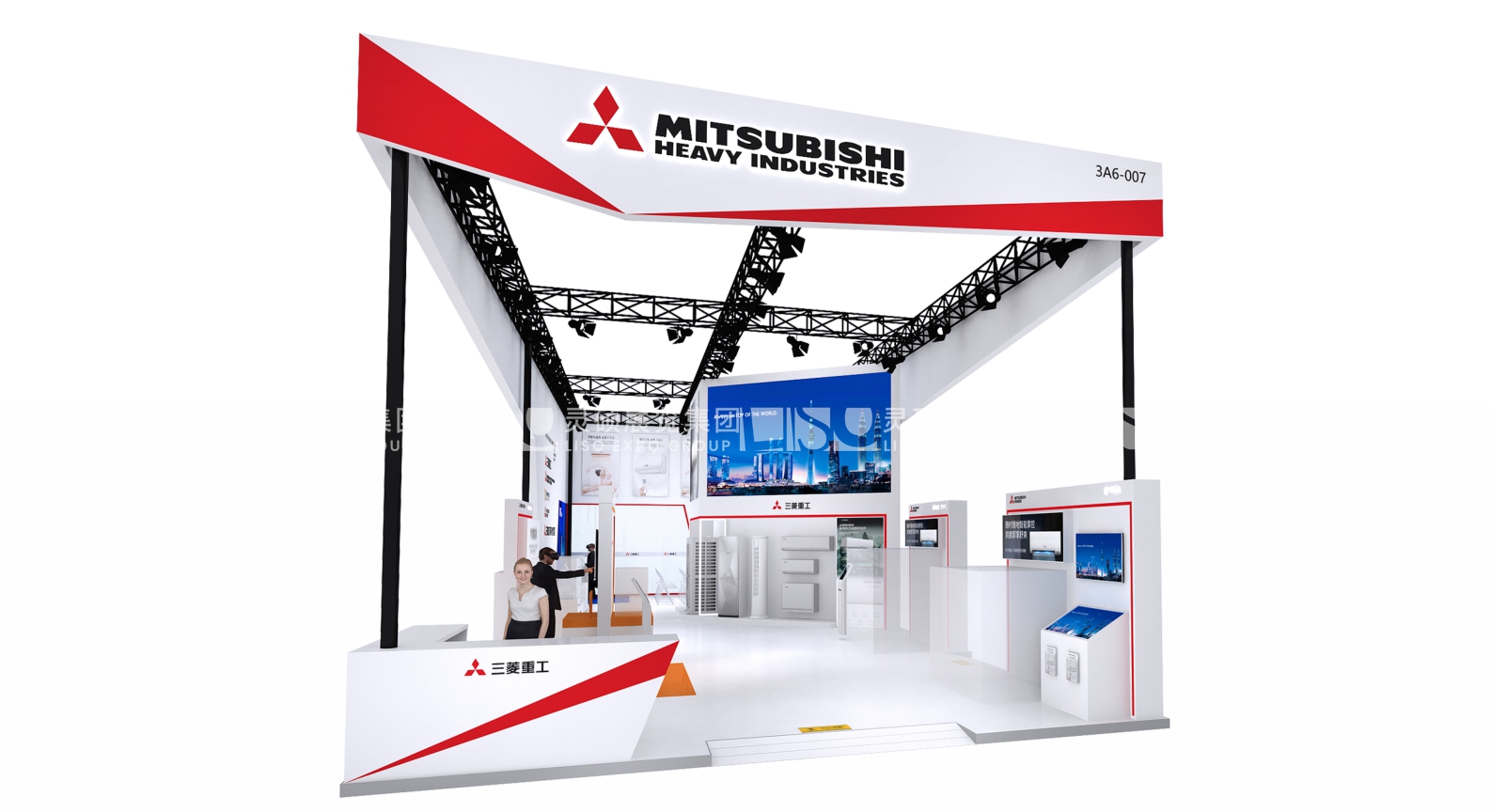 三菱重工-上海展會(huì)展臺(tái)設(shè)計(jì)搭建案例