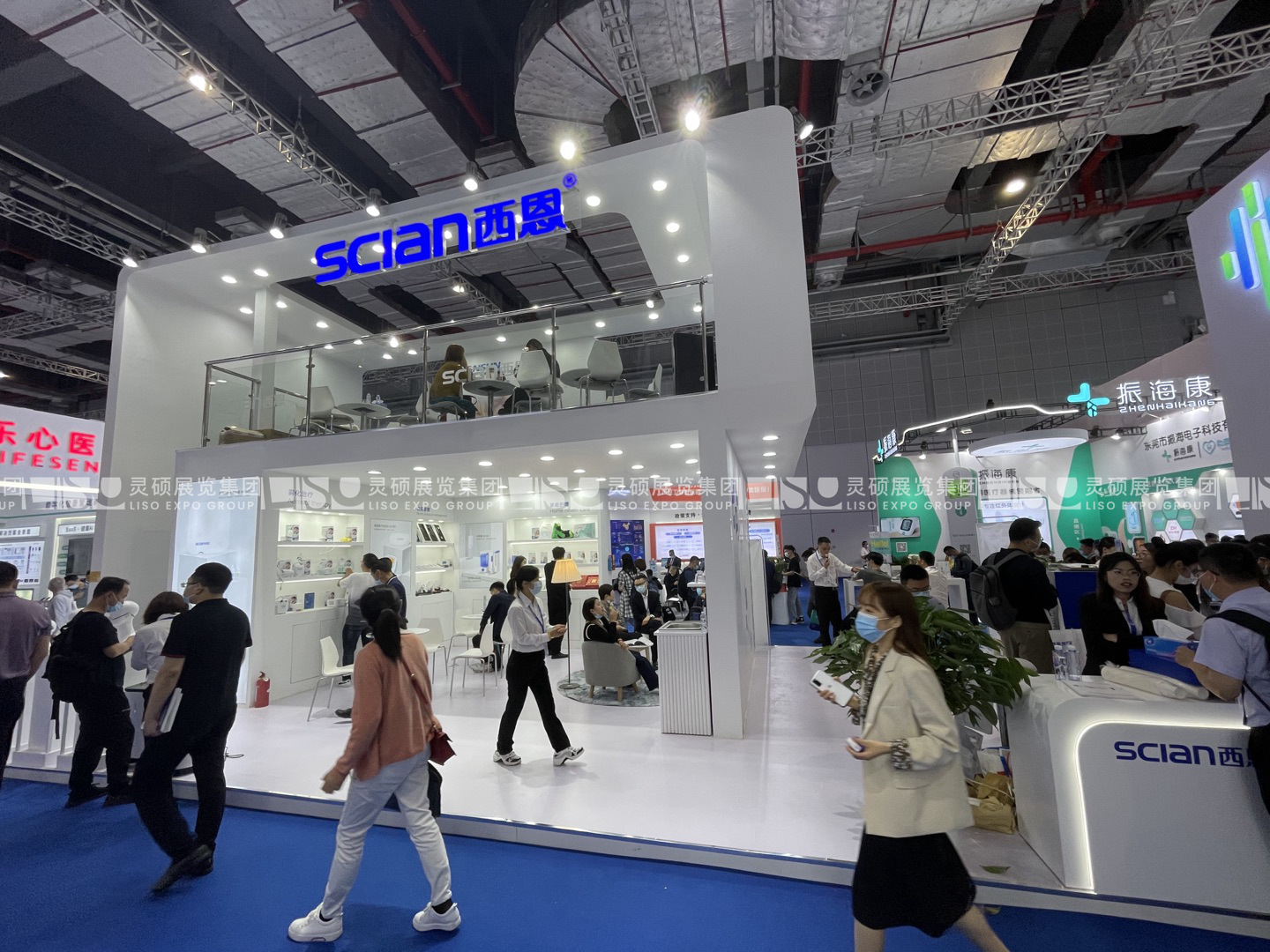 鹿得-醫(yī)療展展臺設計搭建