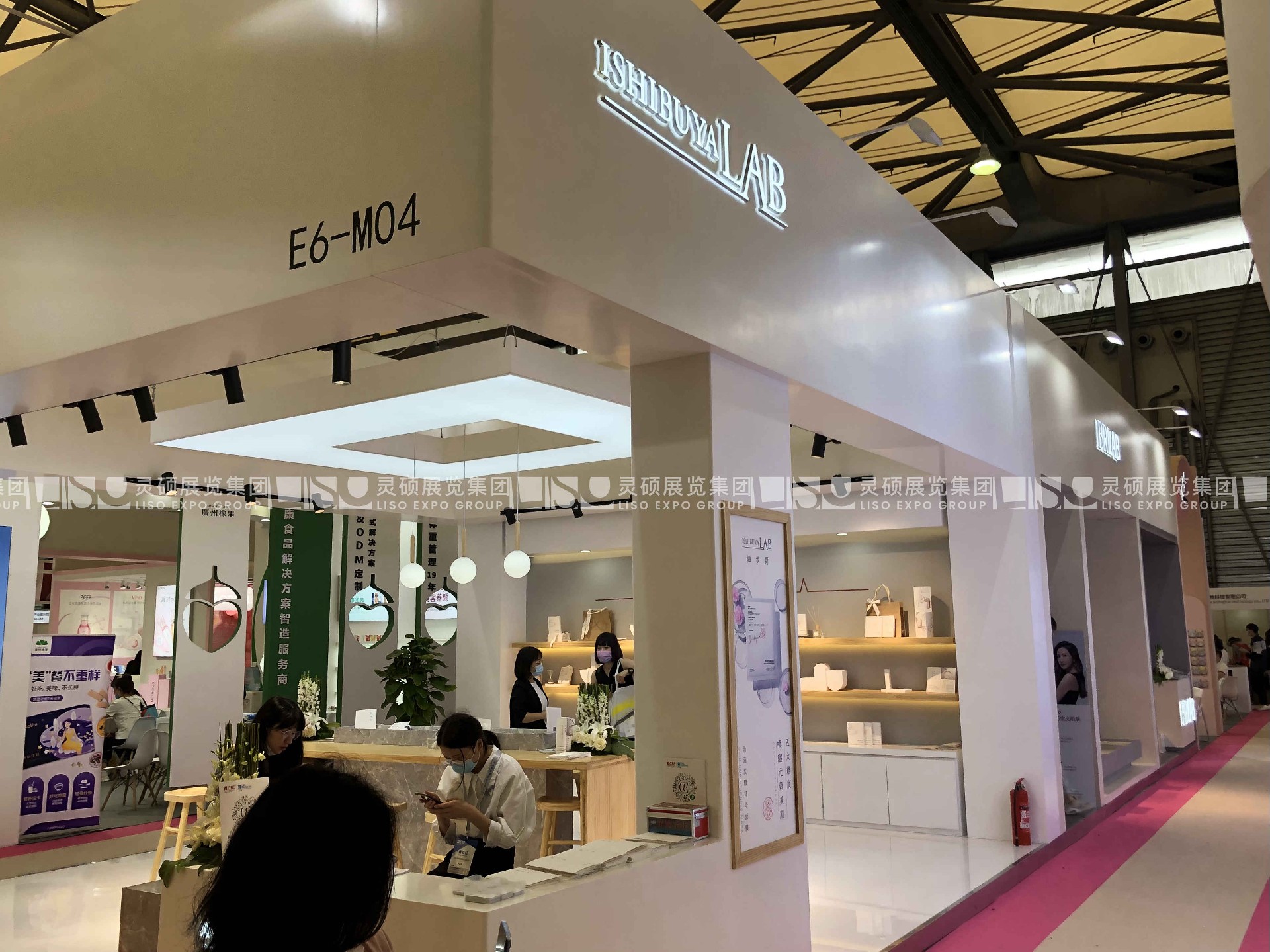 細(xì)步野ISHIBUYALAB—美博會展臺設(shè)計搭建