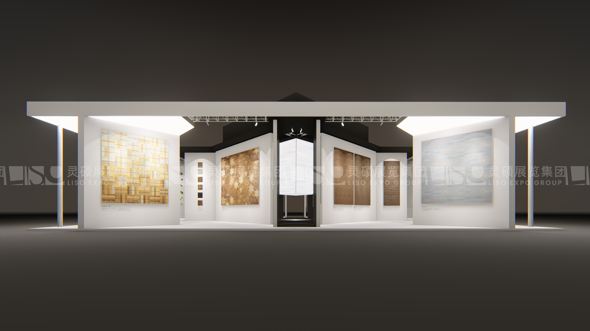 地面材料展展臺設(shè)計(jì)搭建案例-森林之星