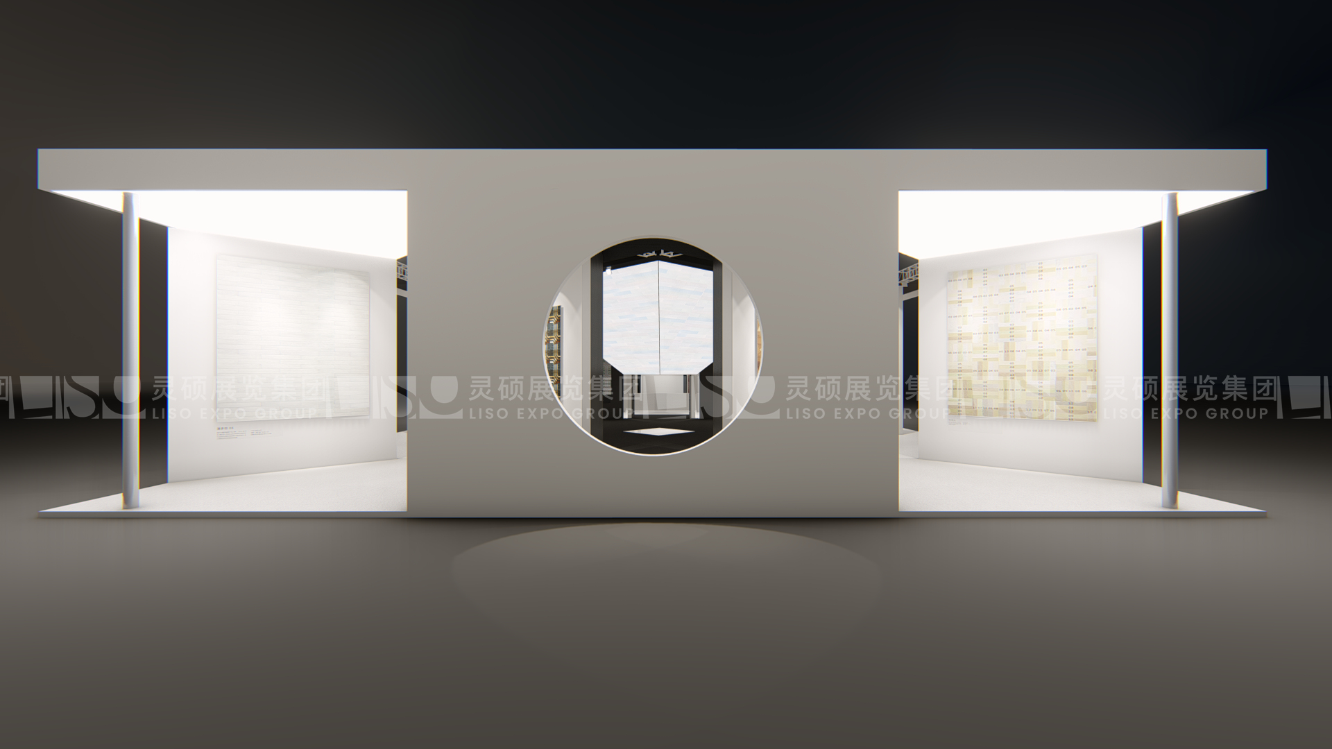 地面材料展展臺設(shè)計(jì)搭建案例-森林之星