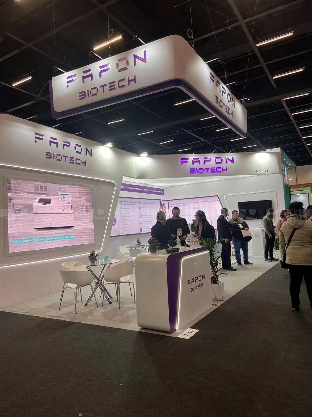 國外展臺設計搭建-菲鵬生物