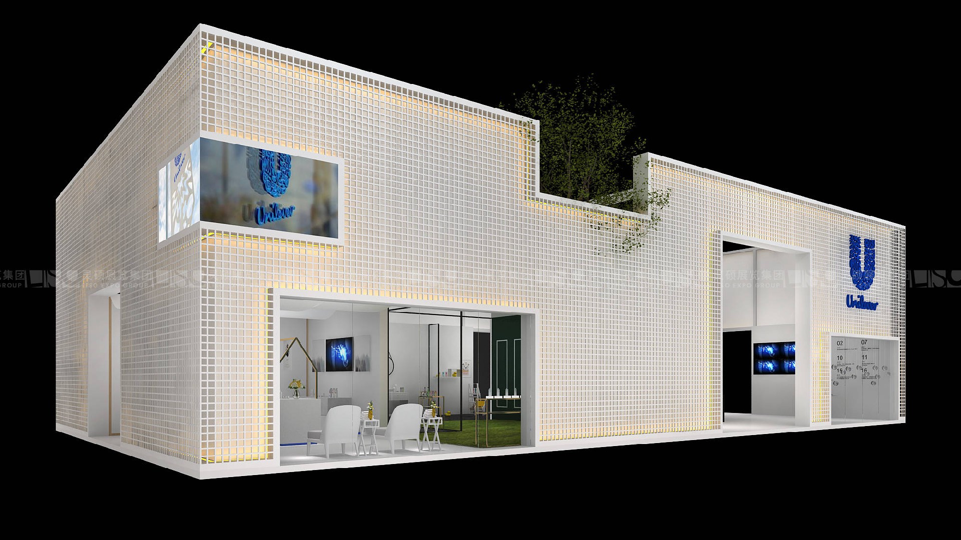 上海展臺(tái)設(shè)計(jì)搭建案例（聯(lián)合利華）