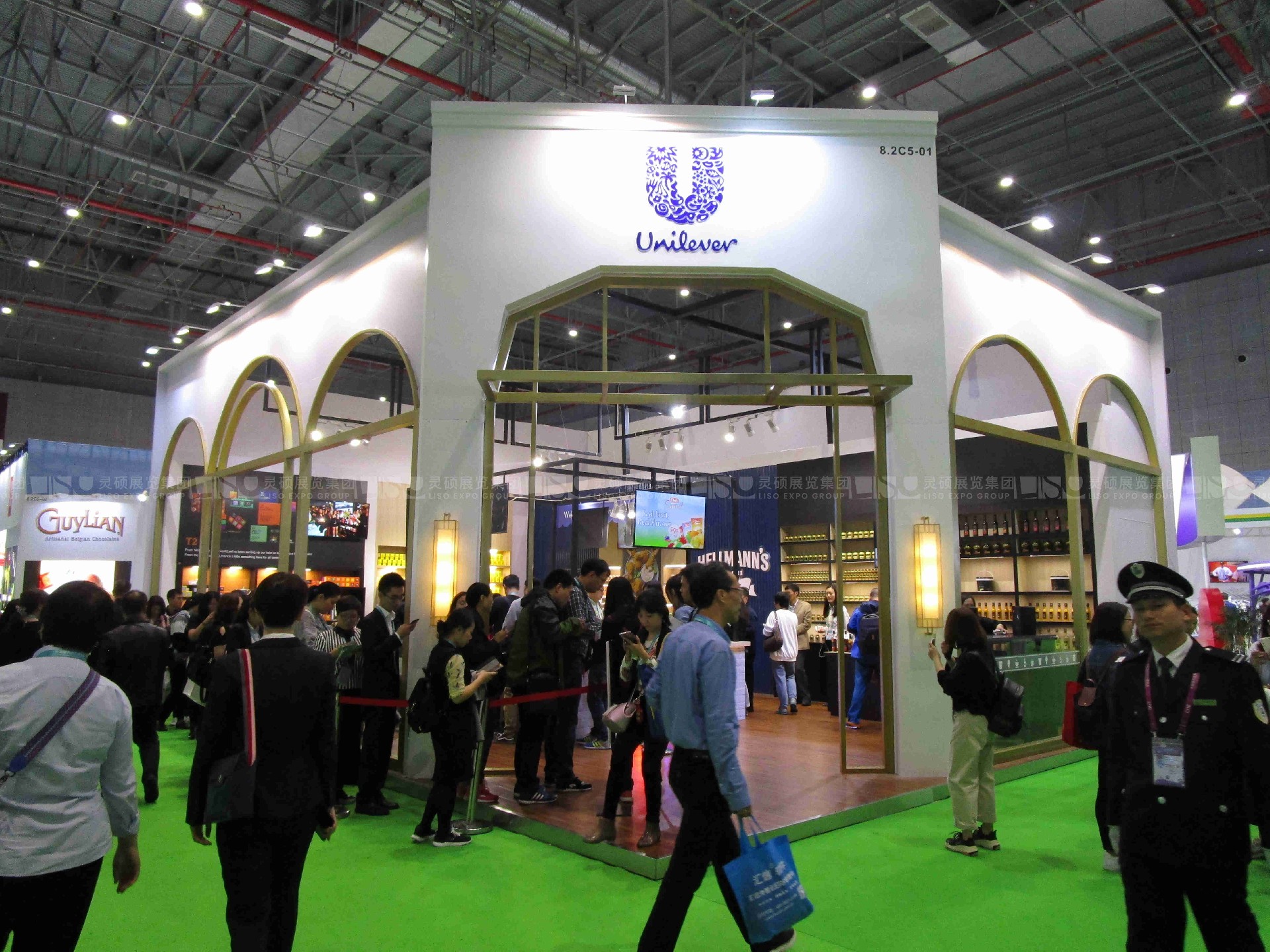 上海展臺(tái)設(shè)計(jì)搭建案例（聯(lián)合利華）