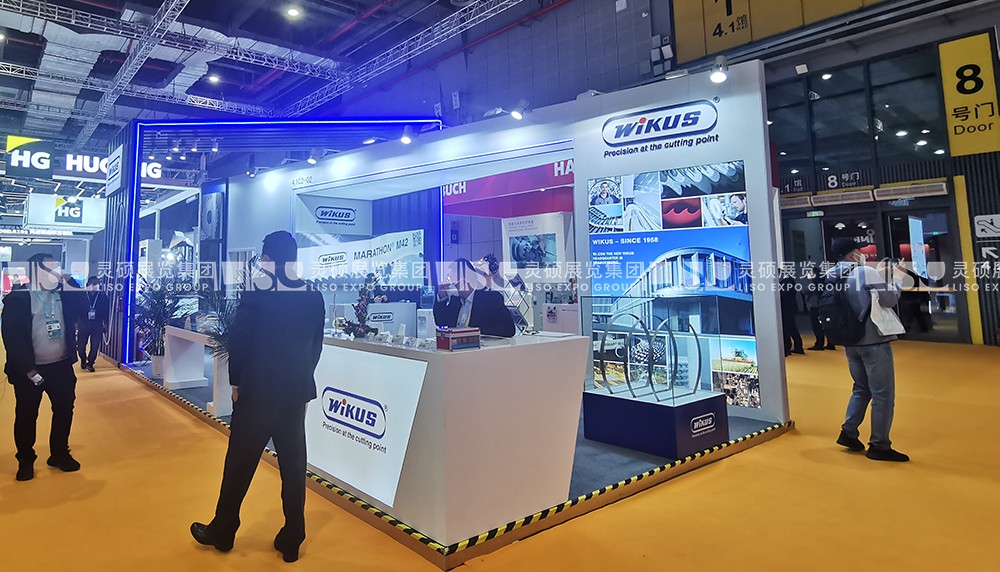 上海展會(huì)展臺(tái)設(shè)計(jì)搭建案例-威庫(kù)司