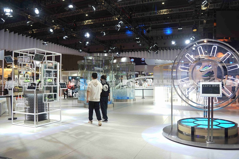 阿迪達斯上海展會展臺設計搭建案例