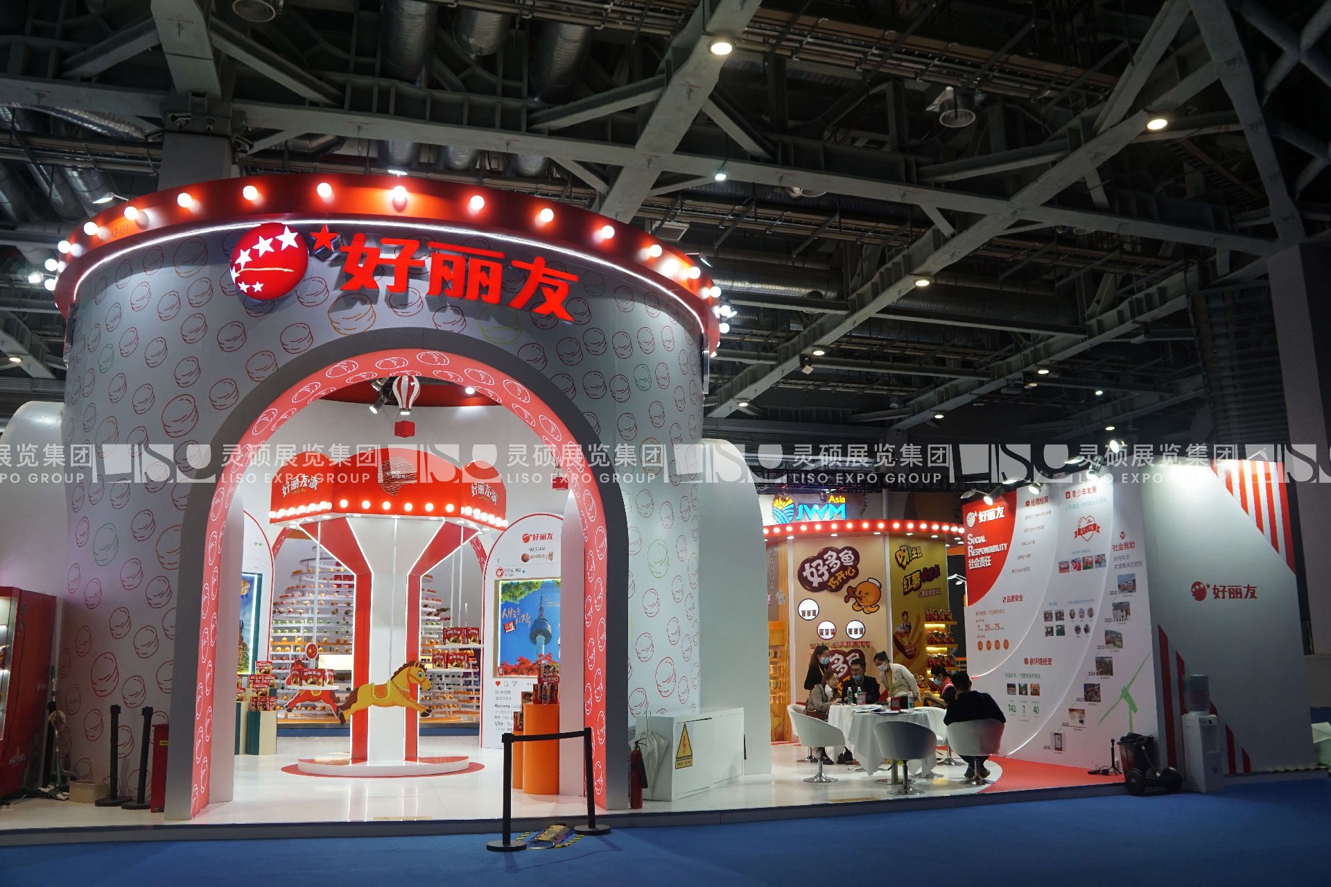 上海展會(huì)展臺(tái)搭建案例