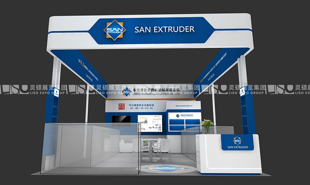 CMEF國際醫(yī)療器械展展臺搭建案例-圣安