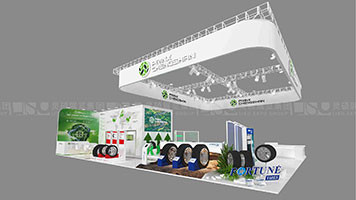 國外展臺設(shè)計(jì)搭建案例-浦林成山