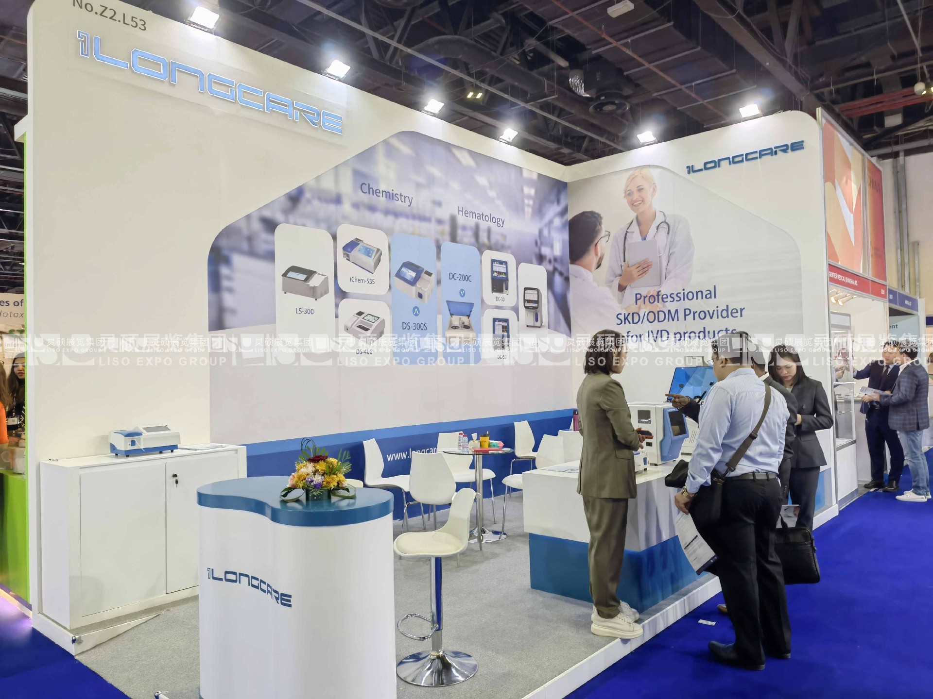 國(guó)外展臺(tái)設(shè)計(jì)搭建-朗凱