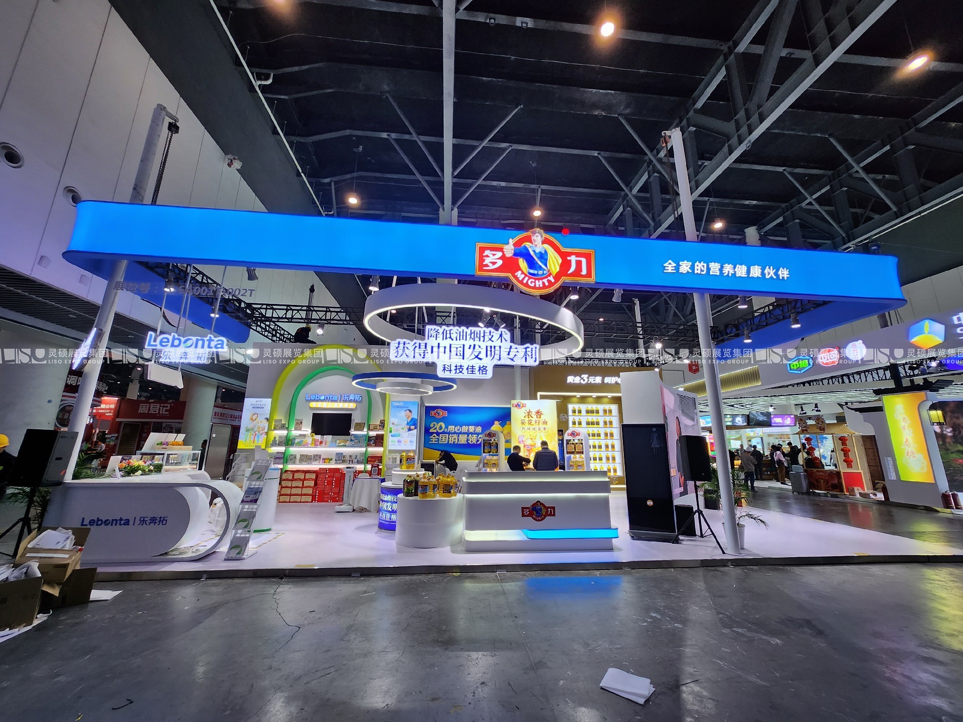 成都糖酒會(huì)展臺(tái)搭建案例-多力