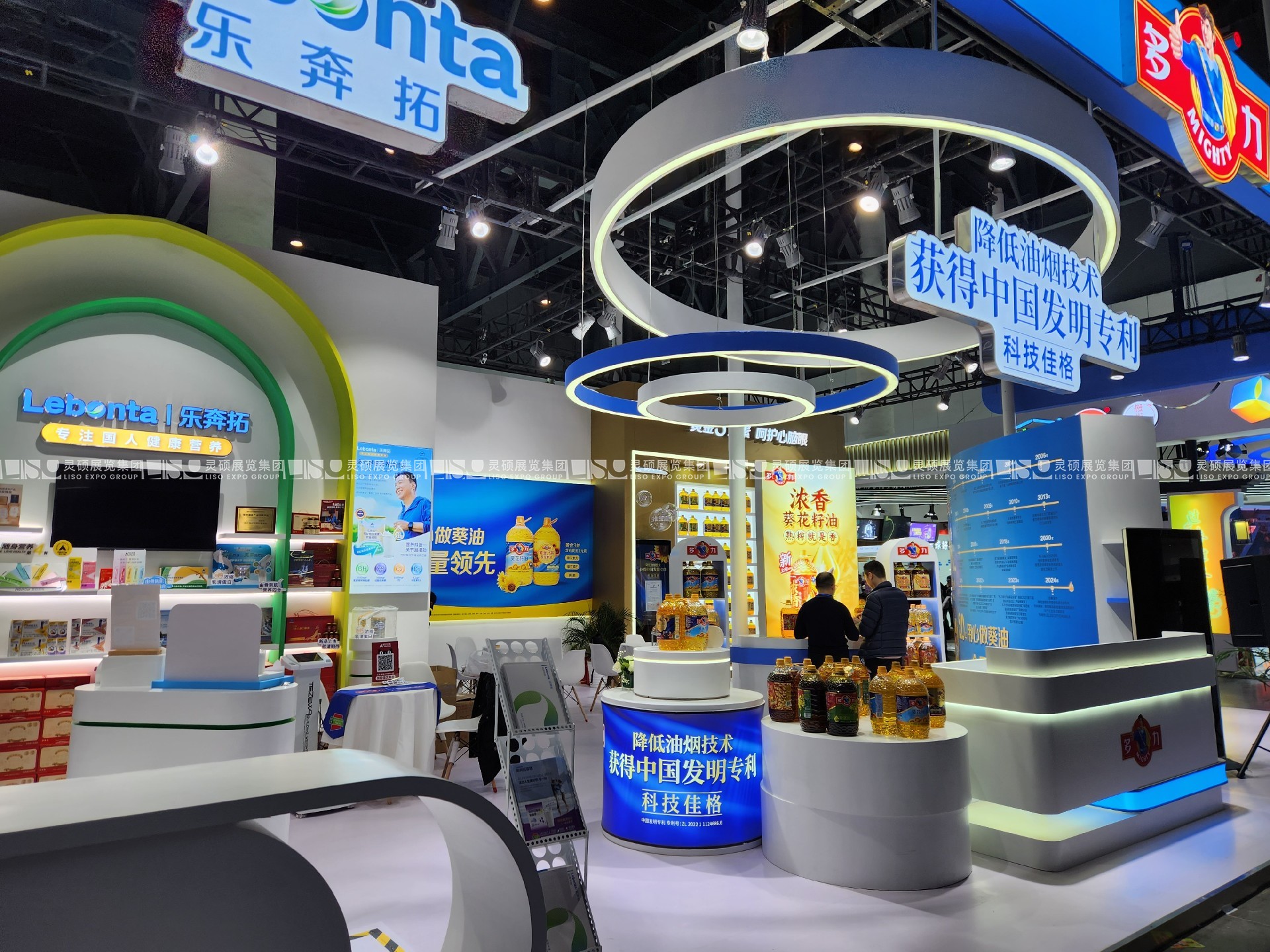 成都糖酒會(huì)展臺(tái)搭建案例-多力