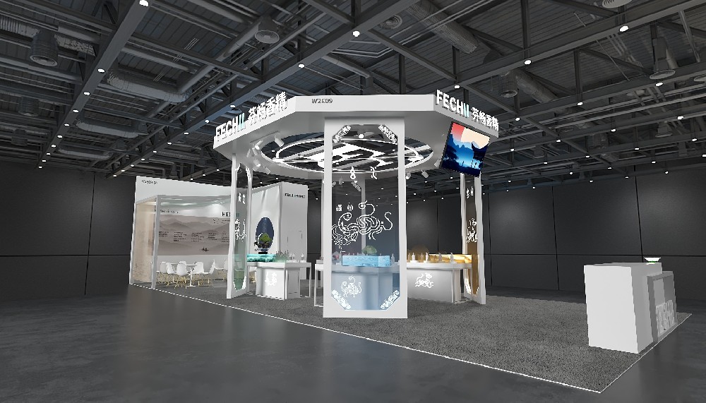 美博會展臺設計搭建案例-芬暢