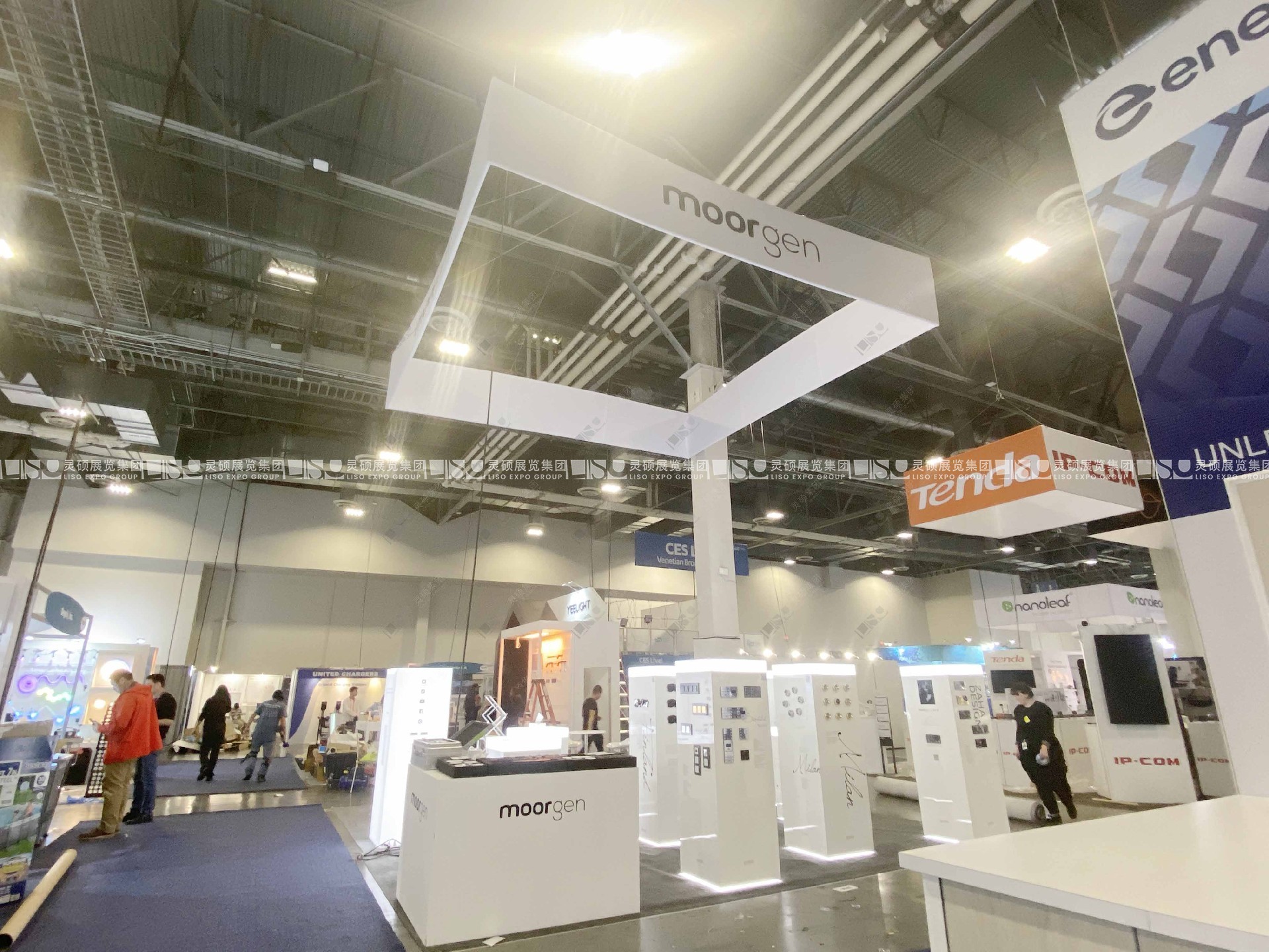 CES國(guó)際消費(fèi)類電子產(chǎn)品展覽會(huì)（海外展臺(tái)搭建） -摩根