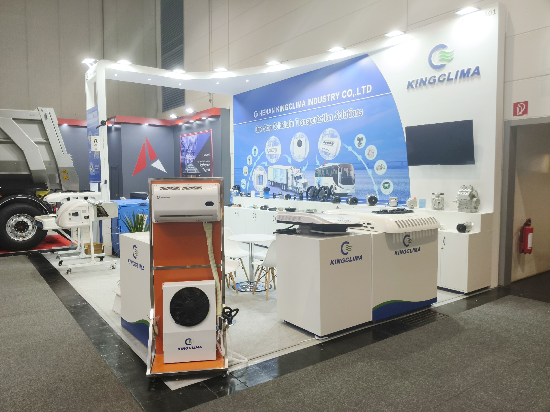 德國(guó)漢諾威車展展臺(tái)設(shè)計(jì)搭建案例-青森科技