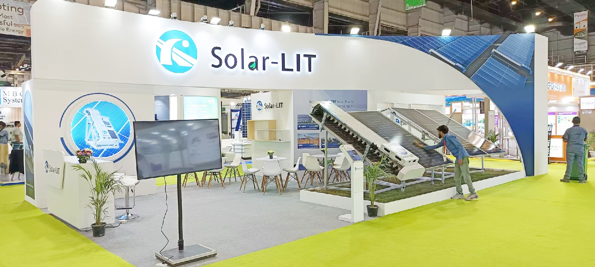 印度國(guó)際可再生能源博覽會(huì)-藍(lán)旭科技