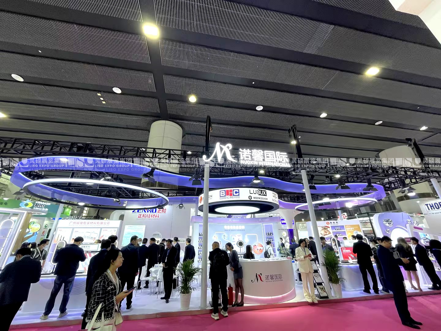 中國國際化妝品、個人和家庭護理用品原料展覽會展臺搭建 - 諾鑫國際