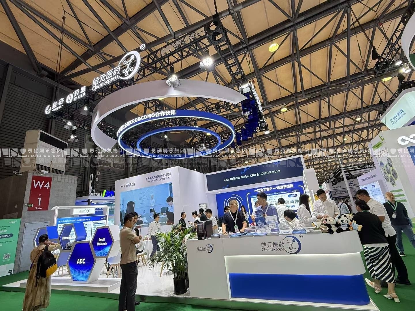 上海展臺設(shè)計(jì)搭建（世界制藥原料展）