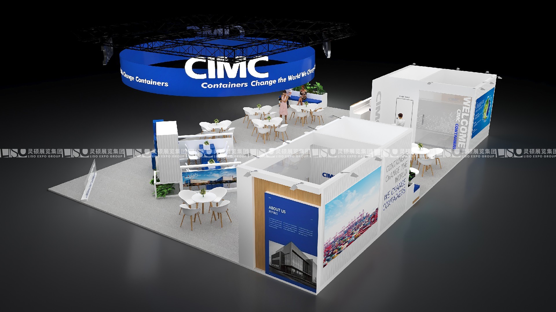 歐洲展臺(tái)設(shè)計(jì)搭建（歐洲集裝箱多式聯(lián)運(yùn)物流展）